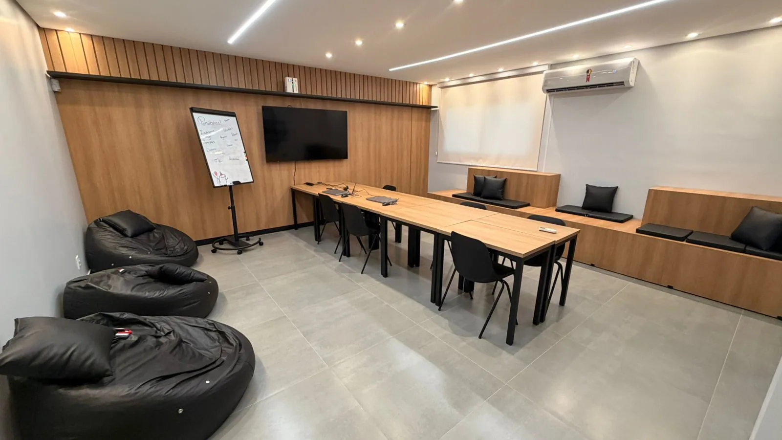 Sala de treinamento do cartório